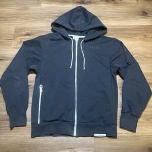 Nike Men's SMALL NBA LA Lakers Standard Issue Full Zip‎ Up Hoodie Black Jacket